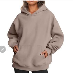 Cozy Tan Trendy Queen Hoodie